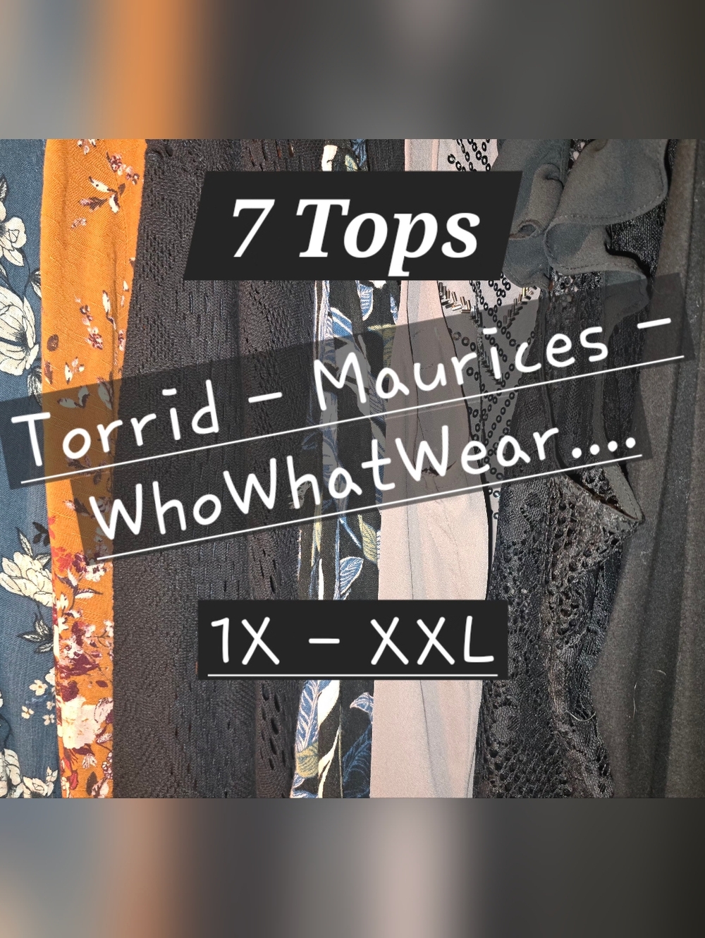 Tops Lot Of 7